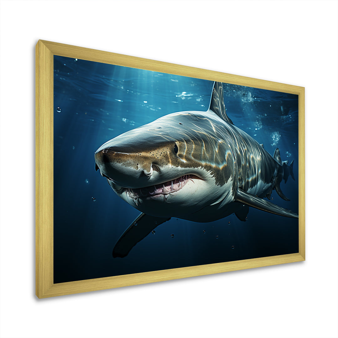 Oceans Blue Ghost Shark Photography - Shark Wall Decor