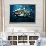 Oceans Blue Ghost Shark Photography - Shark Wall Decor