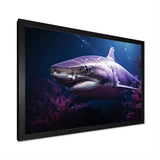 Oceans Purple Ghost Shark Photography - Shark Wall Art Prints