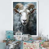 Moody Minimalism Sheep - Sheep Wall Decor