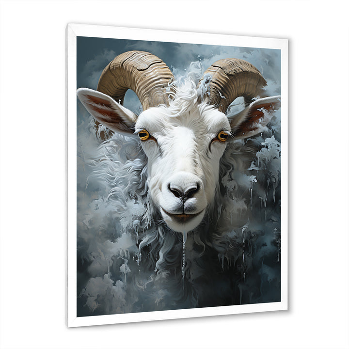 Moody Minimalism Sheep - Sheep Wall Decor