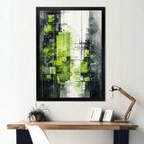 Lime Lofts Skyscraper City Horizon II - Architecture Canvas Wall Art