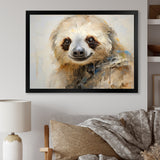 Thoughtful Sloth - Sloth Wall Art Prints