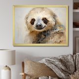 Thoughtful Sloth - Sloth Wall Art Prints