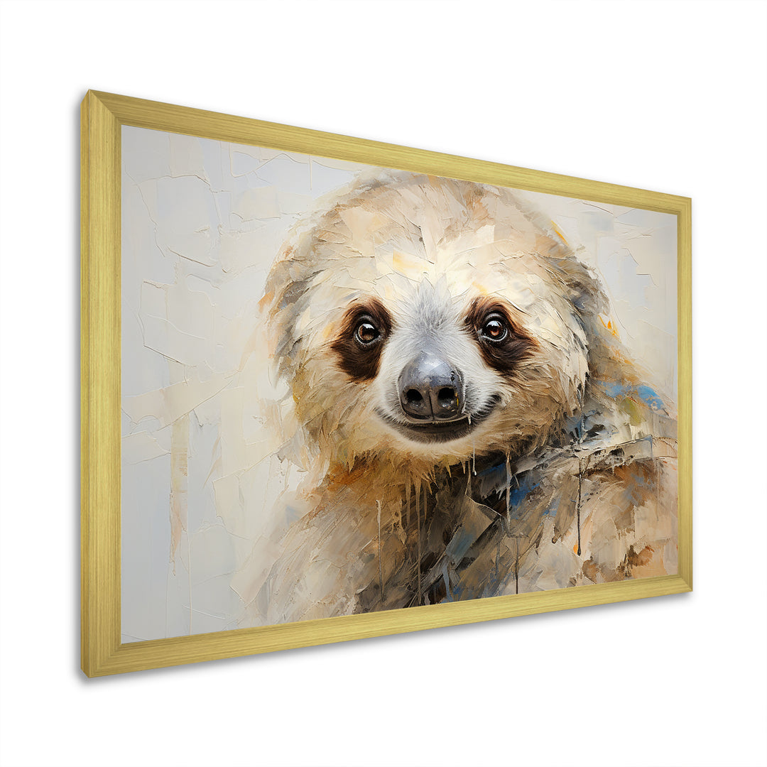 Thoughtful Sloth - Sloth Wall Art Prints