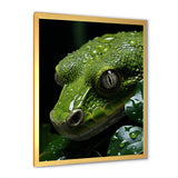 Coiled Emerald Snake - Snake Wall Decor