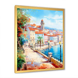 Beautiful Scenery In Italy IV - Landscapes Canvas Wall Art