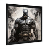 Minimalism Darkness Superheros I - Abstract Canvas Wall Art