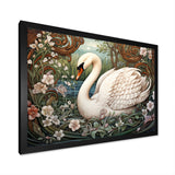 Swans Majesty Horizon - Swans Home Decor Art