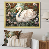 Swans Majesty Horizon - Swans Home Decor Art