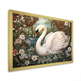 Swans Majesty Horizon - Swans Home Decor Art