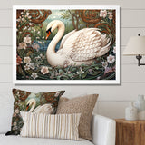 Swans Majesty Horizon - Swans Home Decor Art