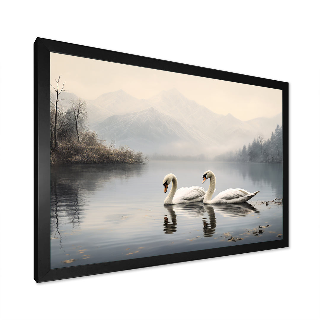 The Swans Odyssey - Swans Canvas Wall Art