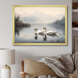 The Swans Odyssey - Swans Canvas Wall Art