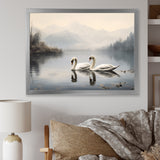 The Swans Odyssey - Swans Canvas Wall Art