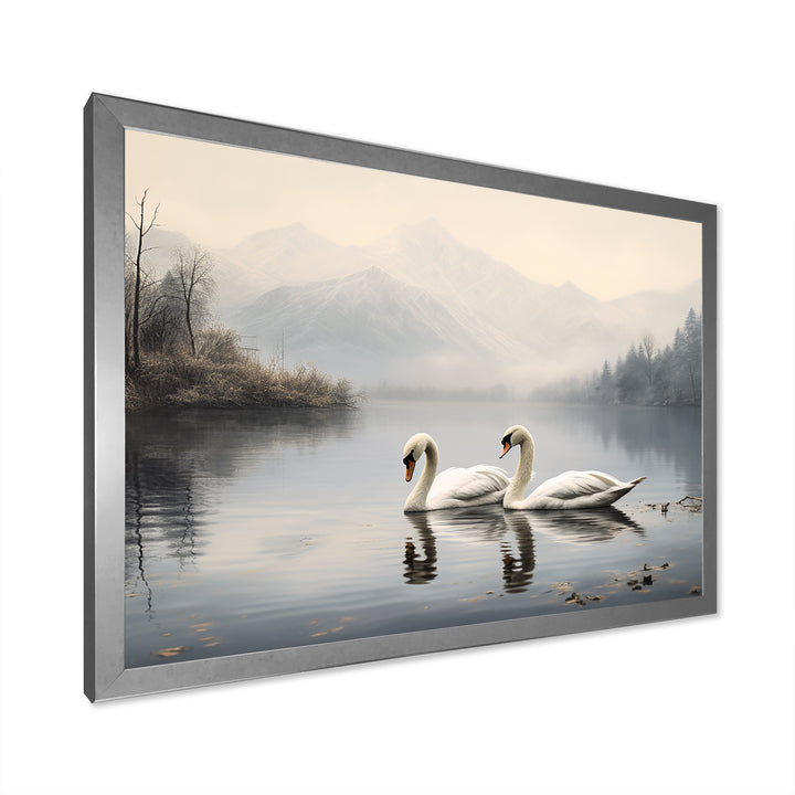The Swans Odyssey - Swans Canvas Wall Art