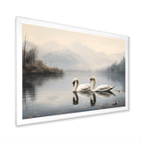 The Swans Odyssey - Swans Canvas Wall Art