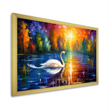 The Swans Reverie By The Lake - Swans Wall Art Prints