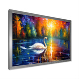The Swans Reverie By The Lake - Swans Wall Art Prints