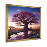 Baobab Trees Enchanted Hues I - Floral Canvas Wall Art