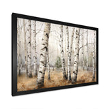 Minimalism Tree Birchs Breath II - Floral Canvas Wall Art