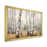 Minimalism Tree Birchs Breath II - Floral Canvas Wall Art