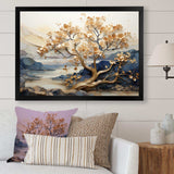 Gilded Beauty Maple Tree I - Floral Canvas Wall Art