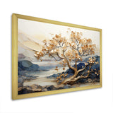 Gilded Beauty Maple Tree I - Floral Canvas Wall Art