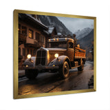 Classic Delivery Truck Photo - Truck Canvas Wall Art