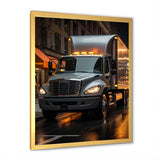 Contemporary Moving Truck - Truck Canvas Wall Art