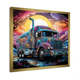 Fantasy Truck Adventure - Truck Canvas Wall Art