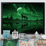 Emerald Enigma Mystical Horse - Horse Wall Art Prints