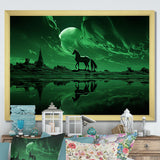 Emerald Enigma Mystical Horse - Horse Wall Art Prints