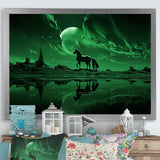 Emerald Enigma Mystical Horse - Horse Wall Art Prints
