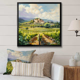 Vineyard Charm Landscape IV - Landscapes Canvas Wall Art