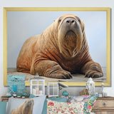 lazy Walrus habitat - Walrus Wall Decor