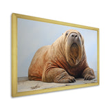 lazy Walrus habitat - Walrus Wall Decor
