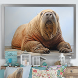 lazy Walrus habitat - Walrus Wall Decor
