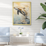 breaching Whale - Whale Wall Art Prints