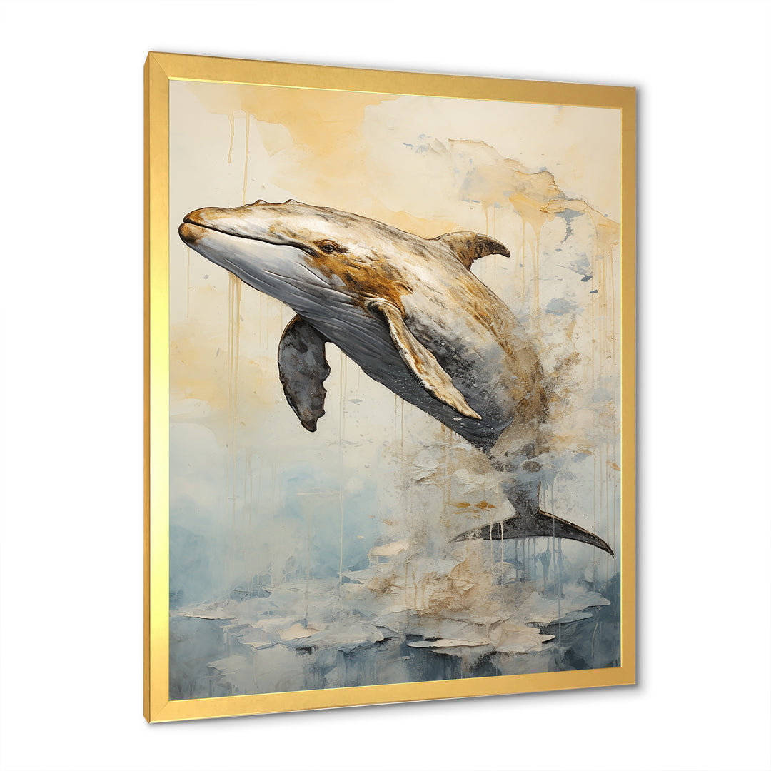 breaching Whale - Whale Wall Art Prints