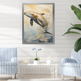 breaching Whale - Whale Wall Art Prints