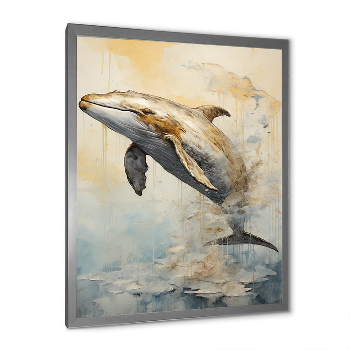 breaching Whale - Whale Wall Art Prints