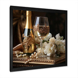 Classic Elegance - Food & Beverage Canvas Wall Art