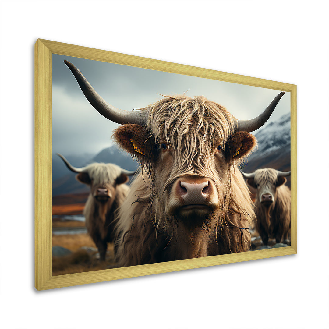 Majestic Highlands Yaks - Yaks Wall Decor