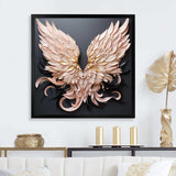 minimalism angel wings - Fashion Canvas Wall Art