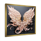 minimalism angel wings - Fashion Canvas Wall Art