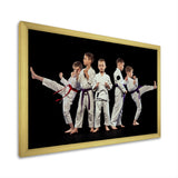 Karate Kids - Martial Arts Canvas Wall Art