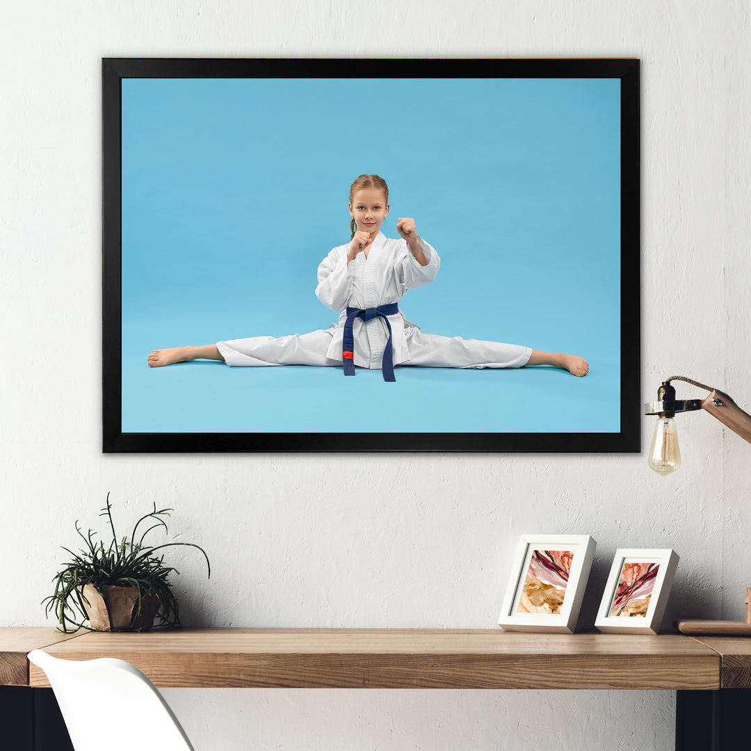 Karate Kid Photography - Martial Arts Canvas Wall Art