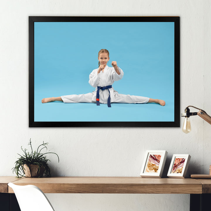 Karate Kid Photography - Martial Arts Canvas Wall Art