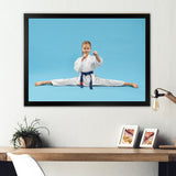 Karate Kid Photography - Martial Arts Canvas Wall Art